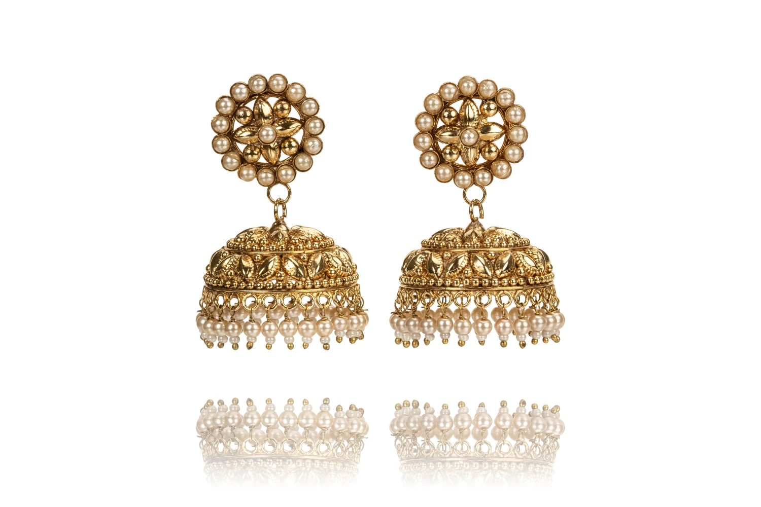 Rose Gold Jhumka